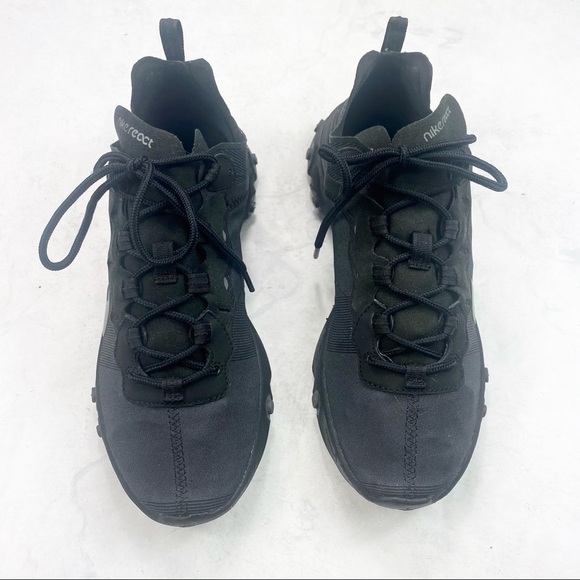 [Nike] Black React Element 55 Sneakers - Picture 10 of 10